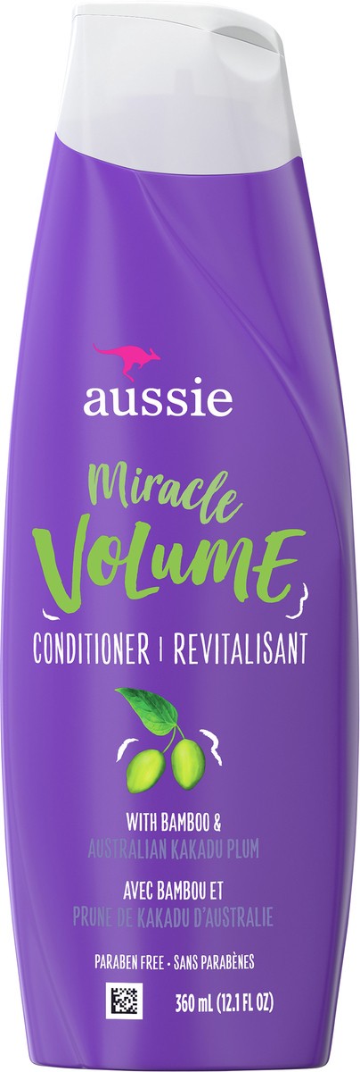 slide 3 of 3, Aussie Miracle Volume Conditioner, 12.1 oz