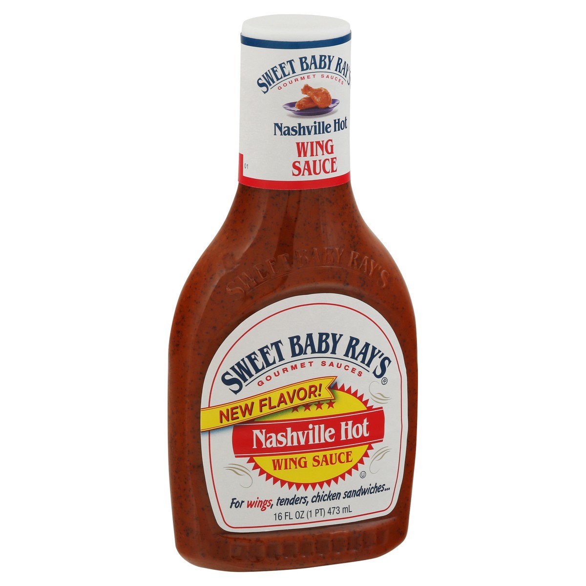 slide 8 of 9, Sweet Baby Ray's Nashville Hot Wing Sauce 16 fl oz, 16 fl oz