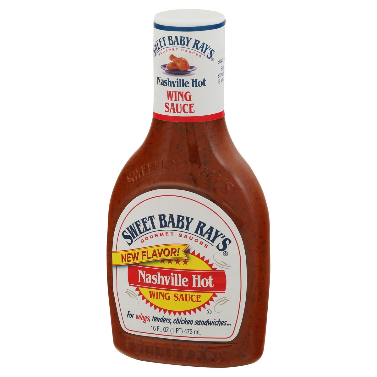 slide 9 of 9, Sweet Baby Ray's Nashville Hot Wing Sauce 16 fl oz, 16 fl oz