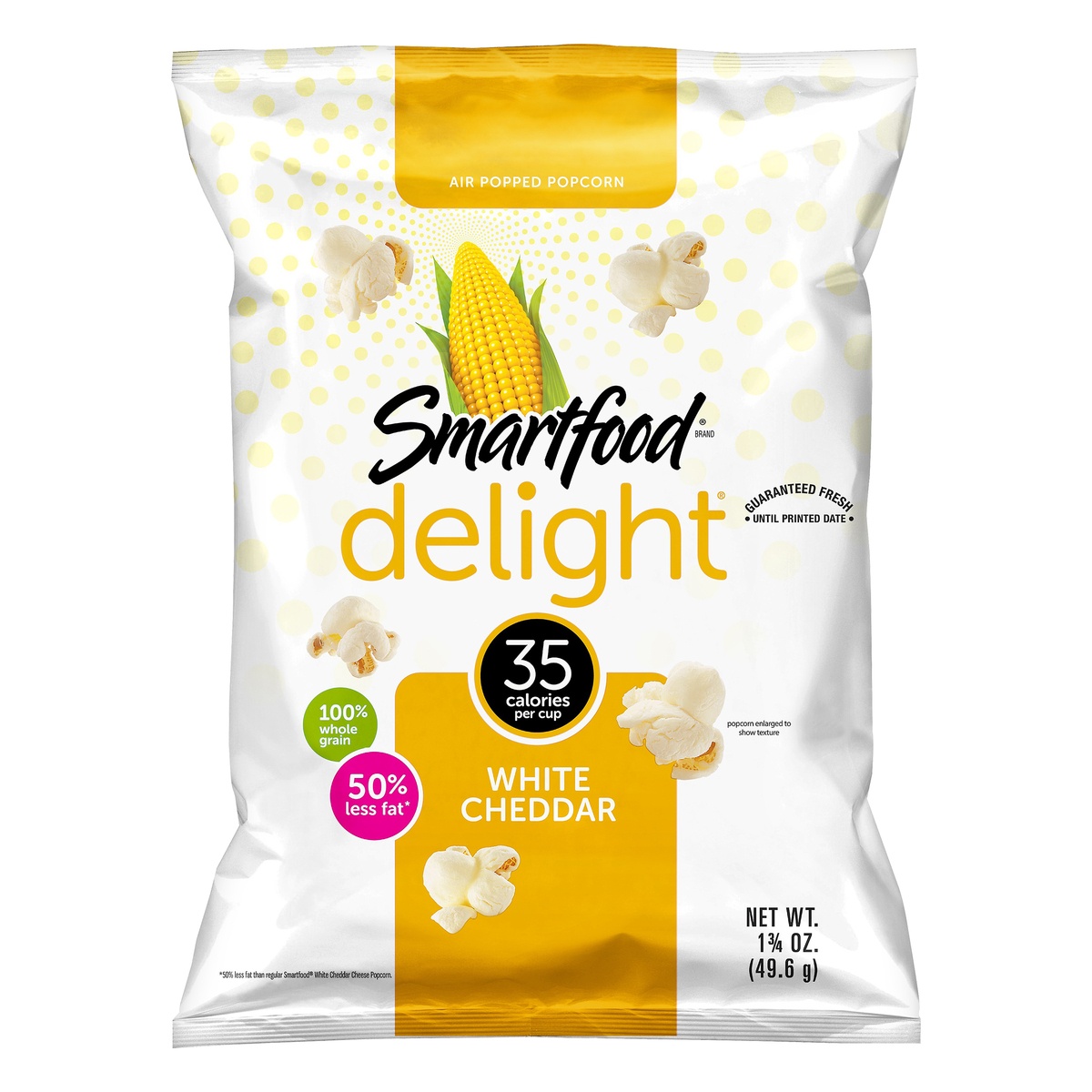 slide 1 of 4, Smartfood Delight White Cheddar Popcorn, 1.75 oz