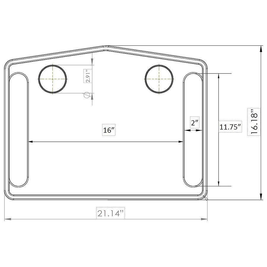 slide 5 of 5, Walgreens Walker Tray, 1 ct