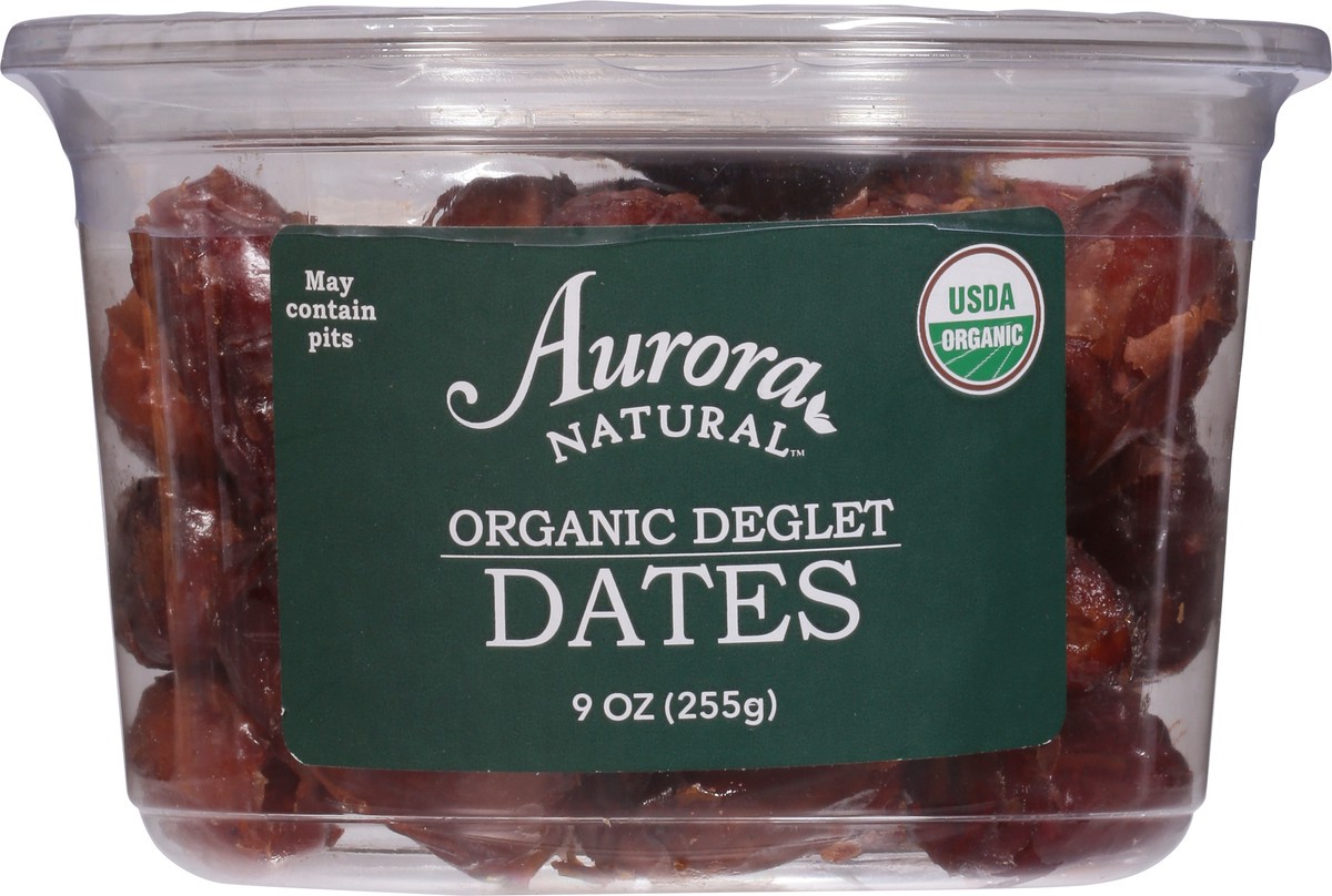 slide 13 of 13, Aurora Natural Organic Deglet Dates 9 oz, 9 oz