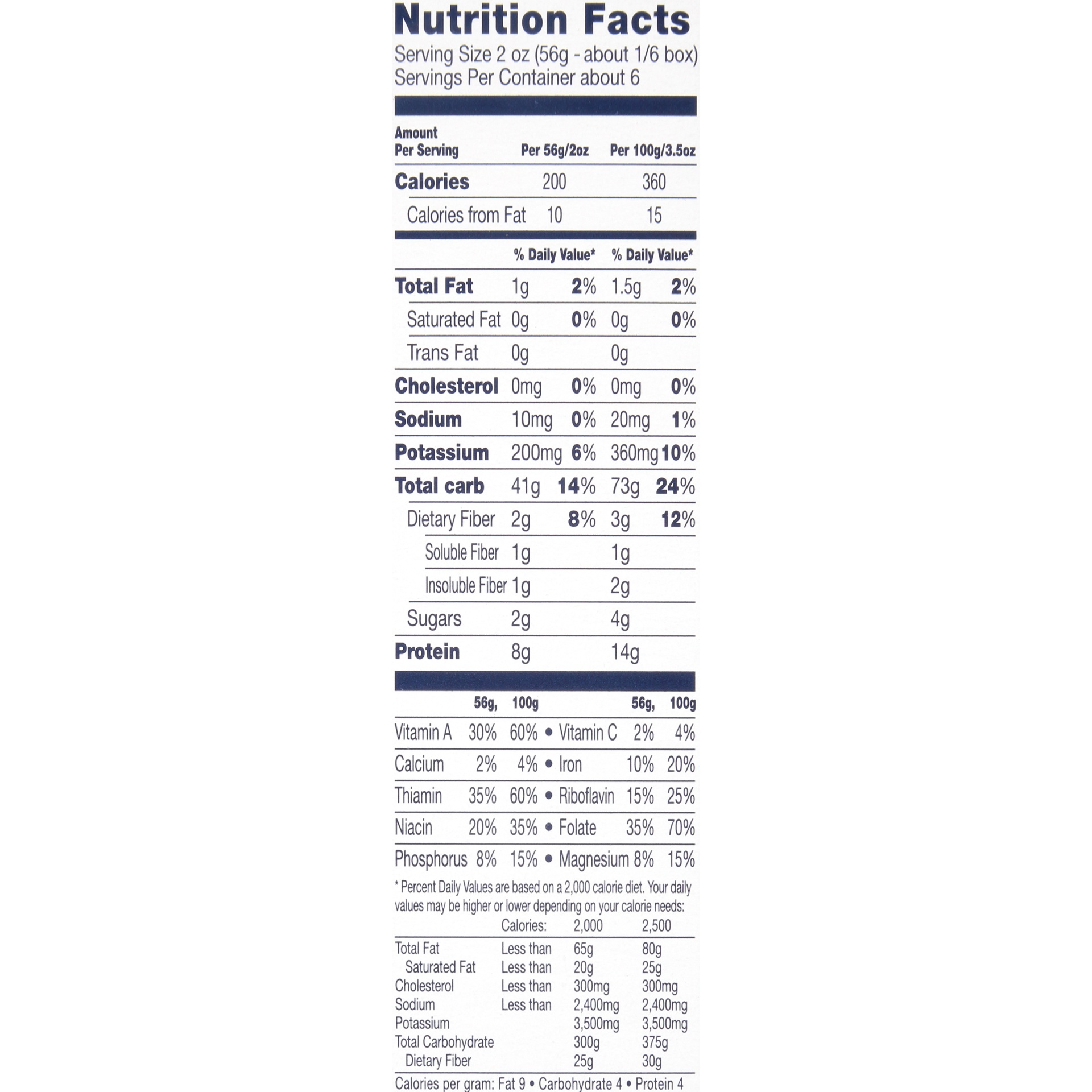 slide 7 of 8, Barilla Veggie Penne, 12 oz