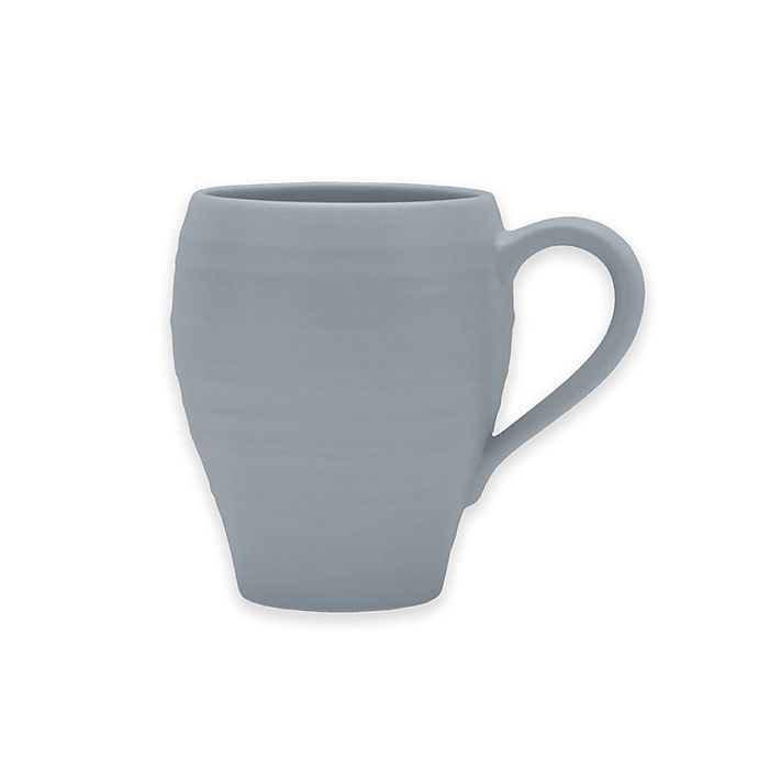 slide 1 of 1, Mikasa Swirl Mug - Grey, 1 ct