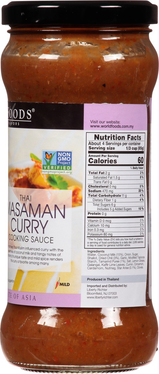 slide 2 of 12, World Foods Thai Masaman Curry Cooking Sauce 12 oz, 12 oz