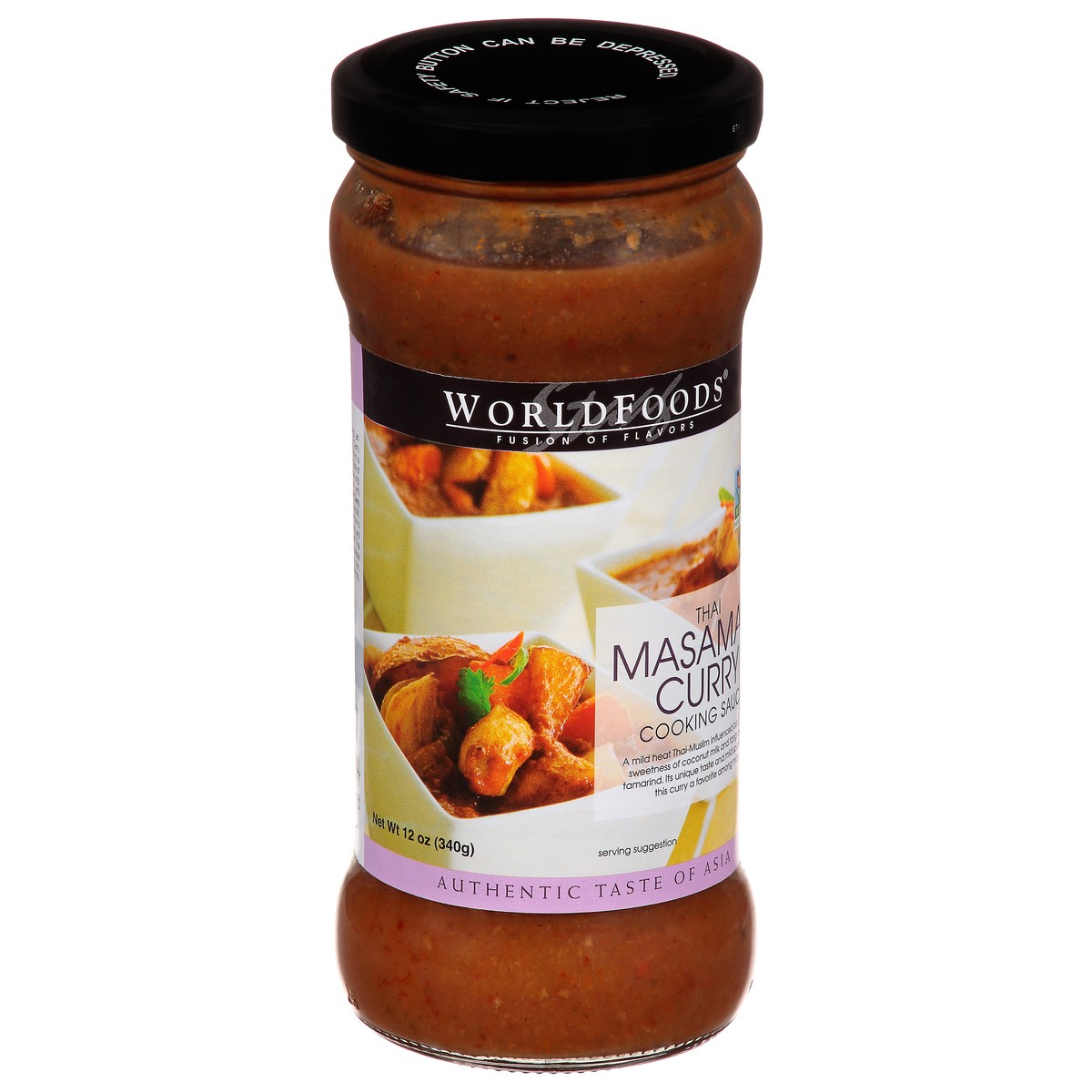 slide 5 of 12, World Foods Thai Masaman Curry Cooking Sauce 12 oz, 12 oz