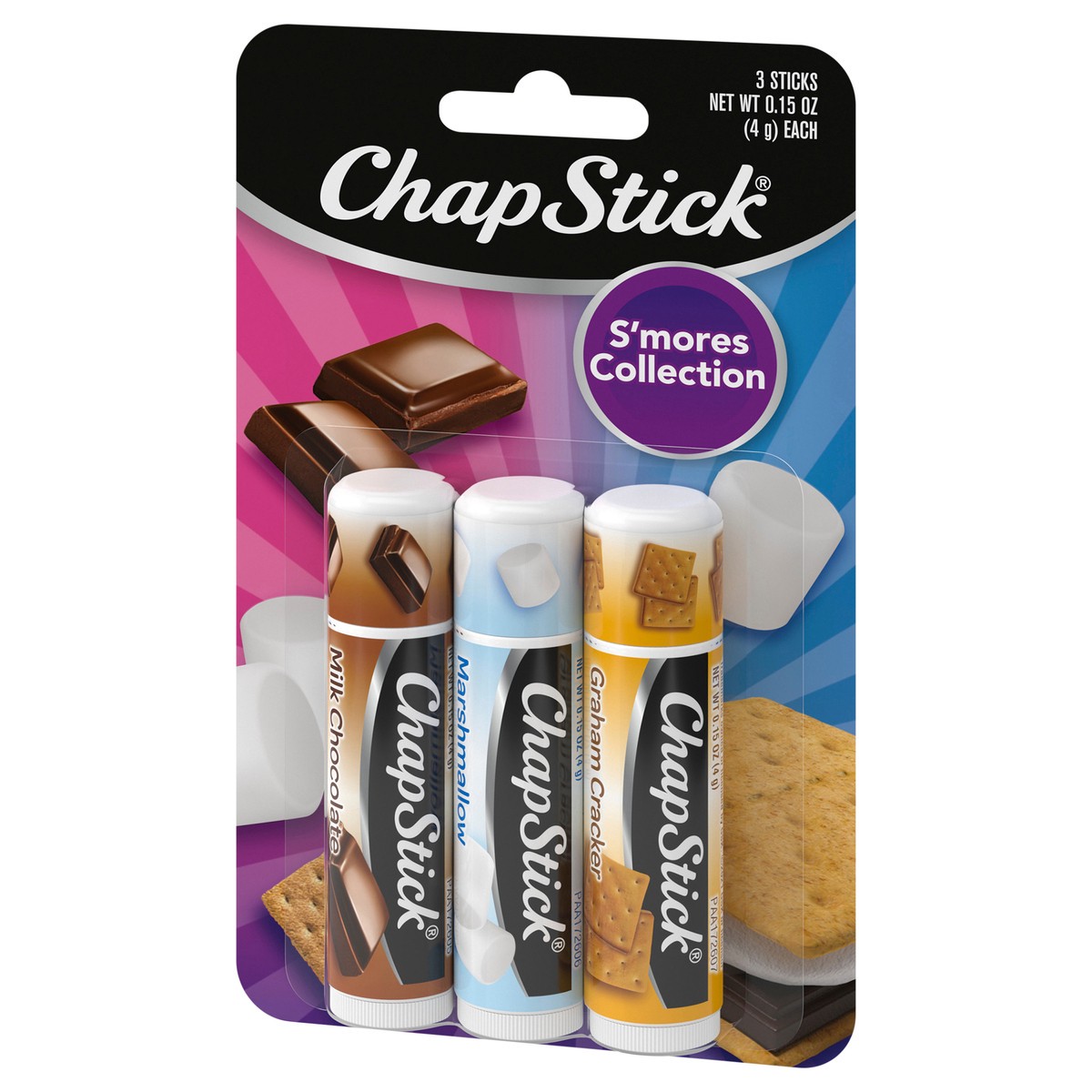 slide 6 of 13, ChapStick Smores Clpstrip Ea, 3 ct
