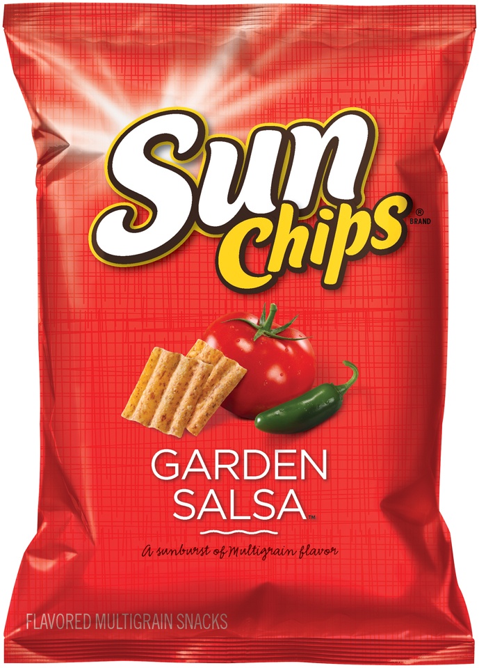 slide 1 of 6, SunChips Sun Chips Chips, Garden Salsa, 10.5 oz