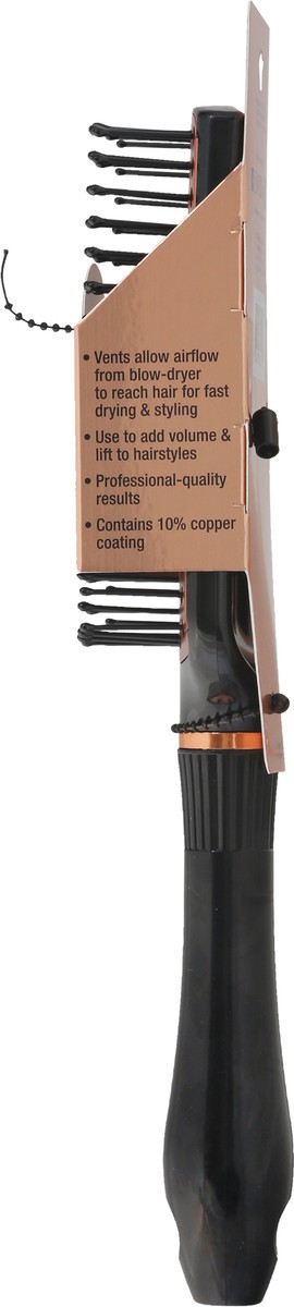 slide 6 of 9, Conair Copper Quick Blow Flat Brush, 1 ct