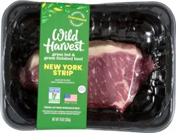 Wild Harvest Grass Fed/Finished Beef NY Strip Steak