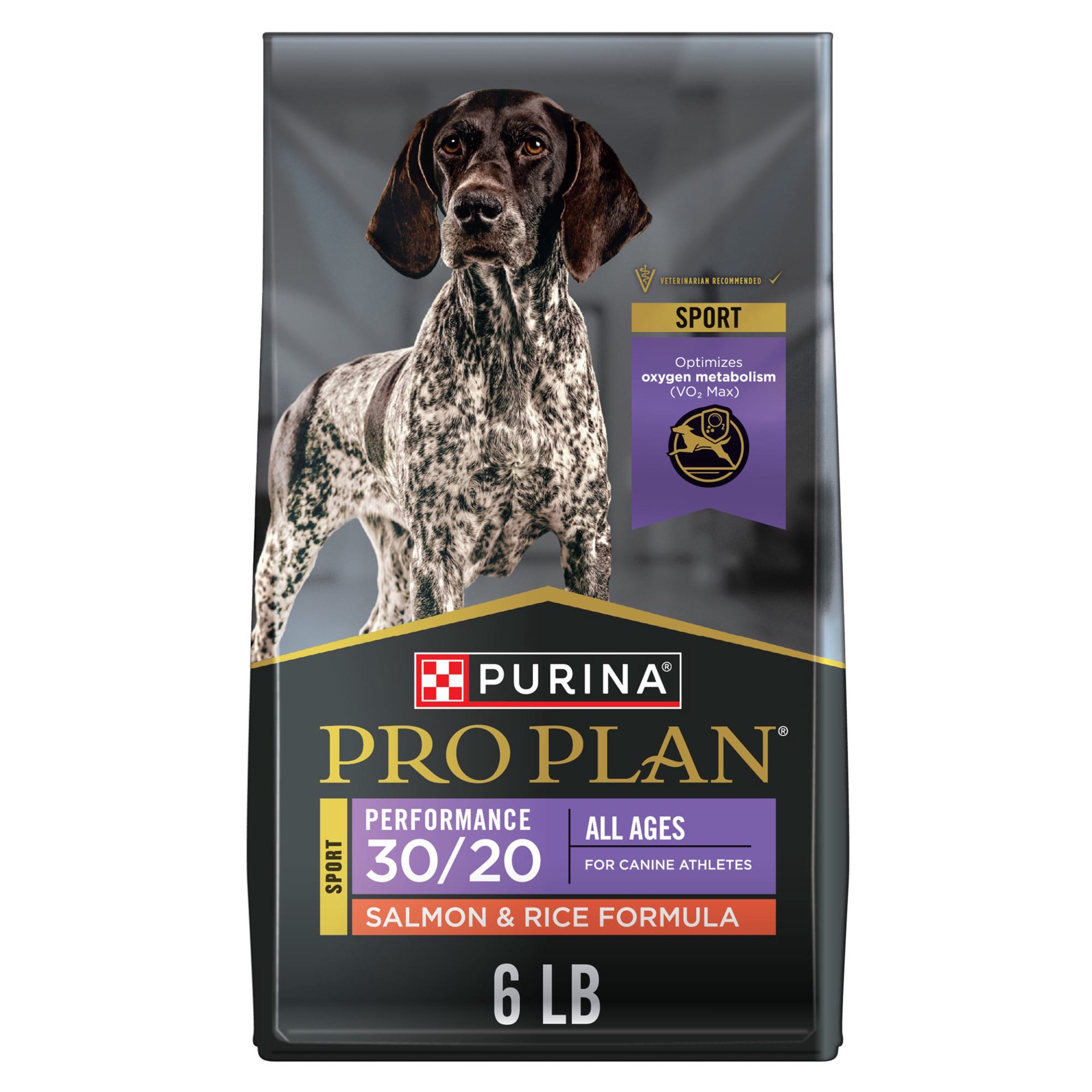 slide 1 of 8, Purina Pro Plan High Protein Dog Food, Sport 30/20 Salmon and Rice Dog Food Dry Formula, 6 lb
