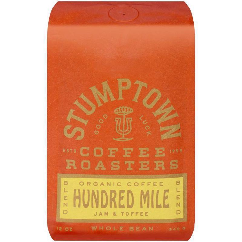 slide 1 of 4, Stumptown Coffee Hundred Mile Espresso Roast Whole Bean Light Roast Coffee- 12 oz, 12 oz