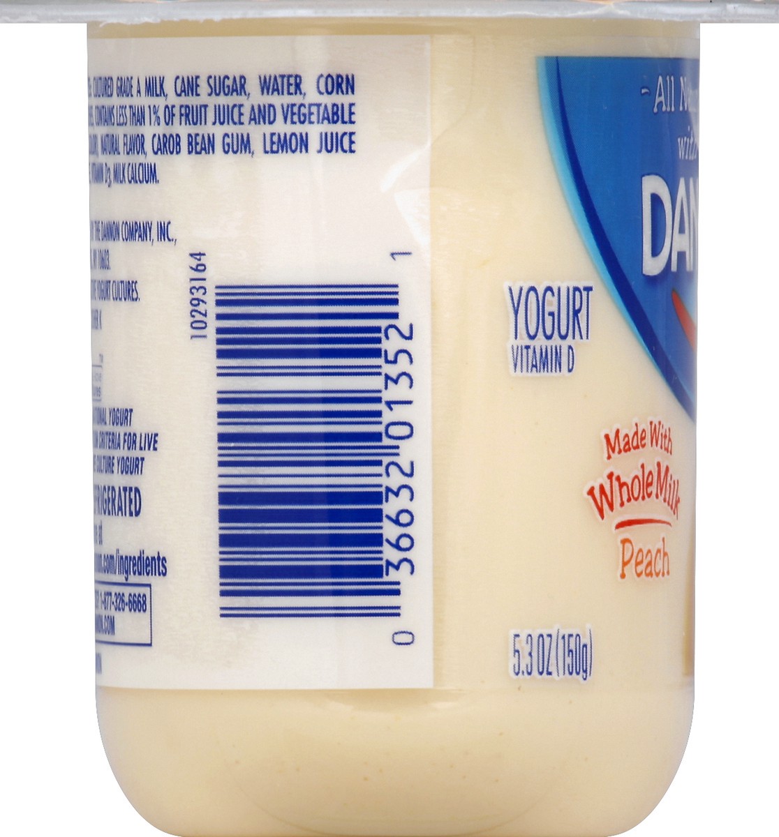 slide 4 of 5, Dannon Yogurt 5.3 oz, 5.3 oz