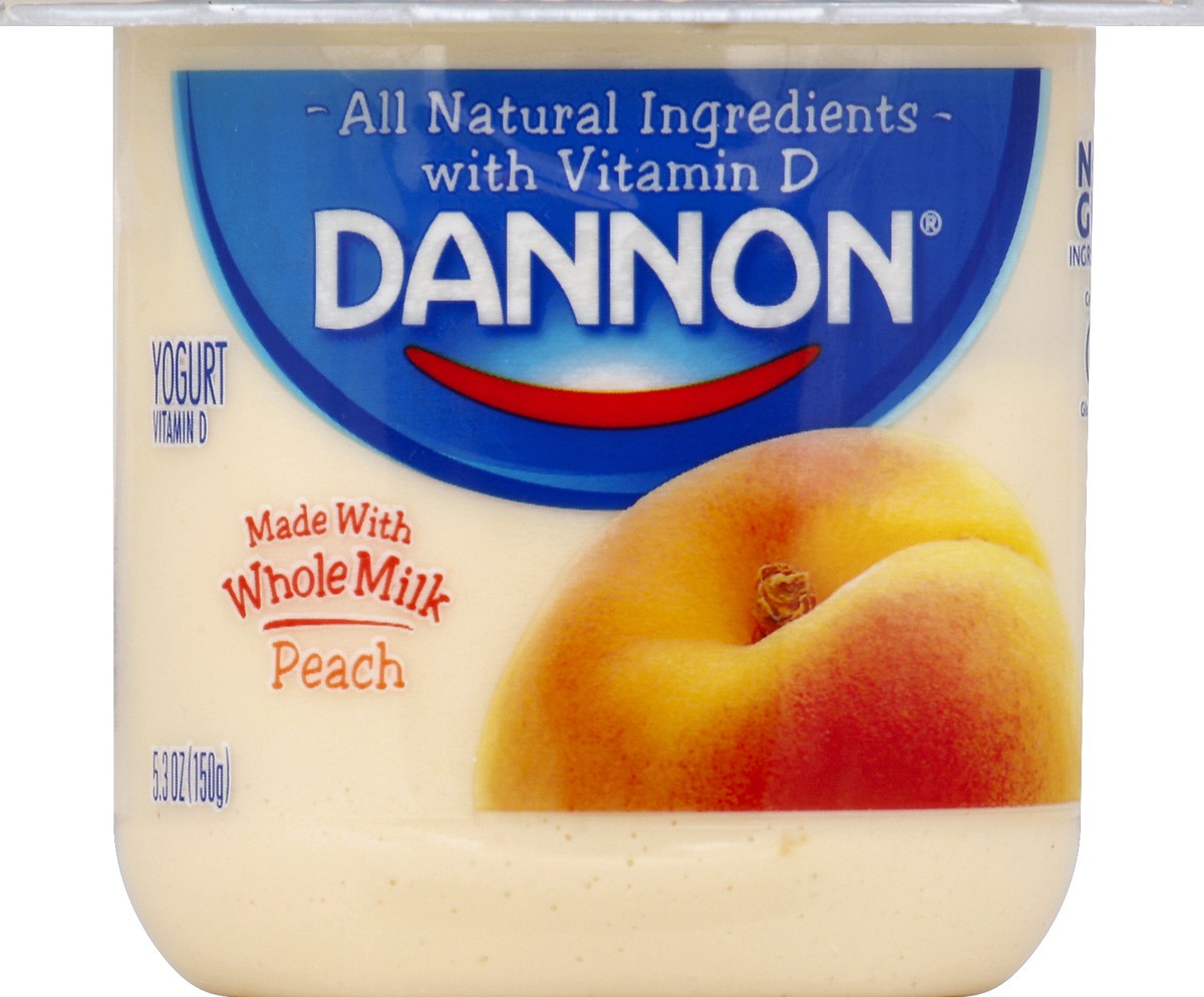 slide 1 of 5, Dannon Yogurt 5.3 oz, 5.3 oz