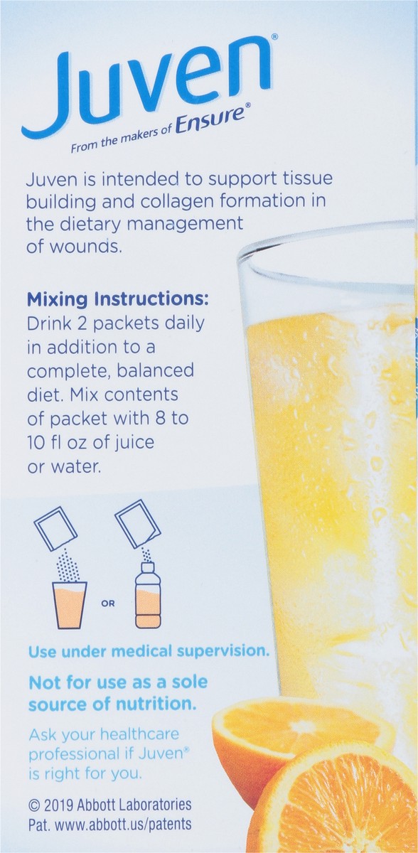 slide 4 of 13, Juven Therapeutic Orange Nutrition Powder 8 - 0.97 oz Packets, 8 ct