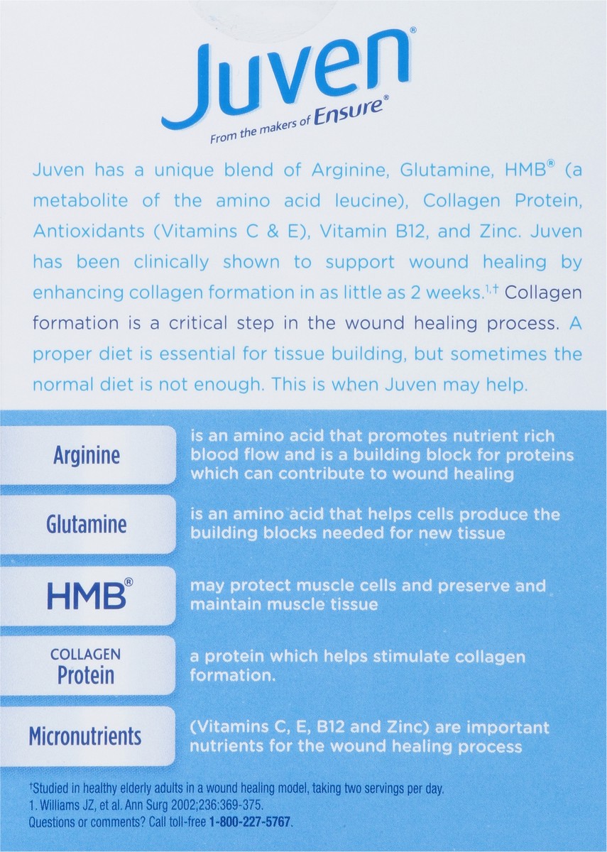 slide 9 of 13, Juven Therapeutic Orange Nutrition Powder 8 - 0.97 oz Packets, 8 ct