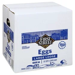 First Street Large Loose Eggs Grade AA