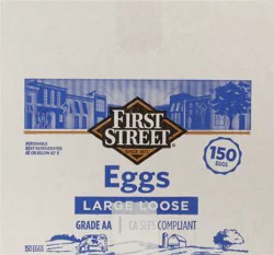 First Street Large Loose Eggs Grade AA