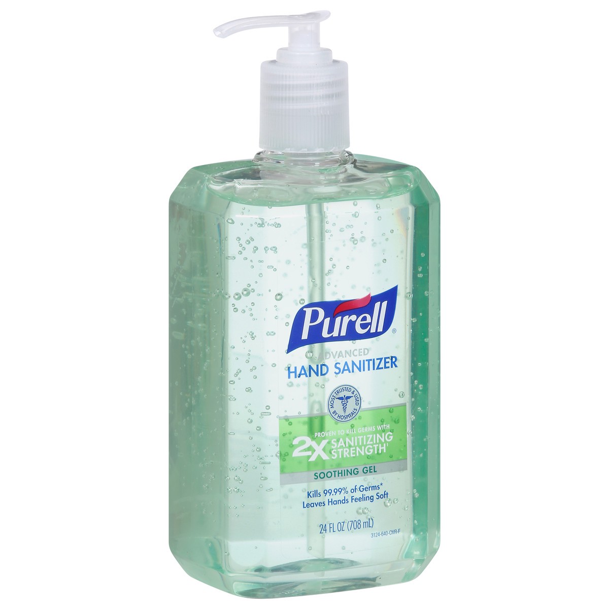 slide 5 of 9, PURELL Advanced Hand Sanitizer Soothing Gel, 24 fl oz Table Top Pump Bottle, 24 fl oz