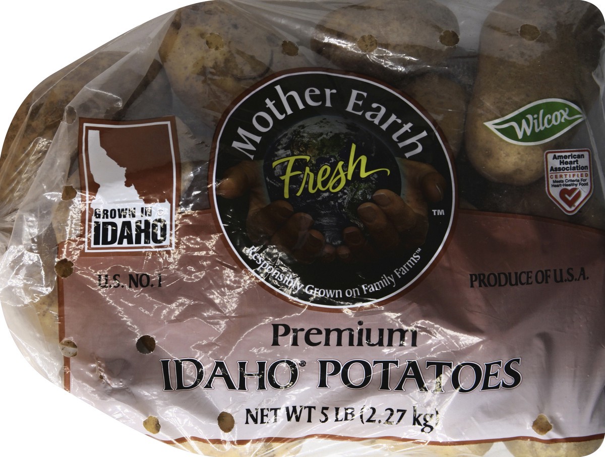 slide 1 of 1, Mother Earth Fresh Potatoes 5 lb, 5 lb