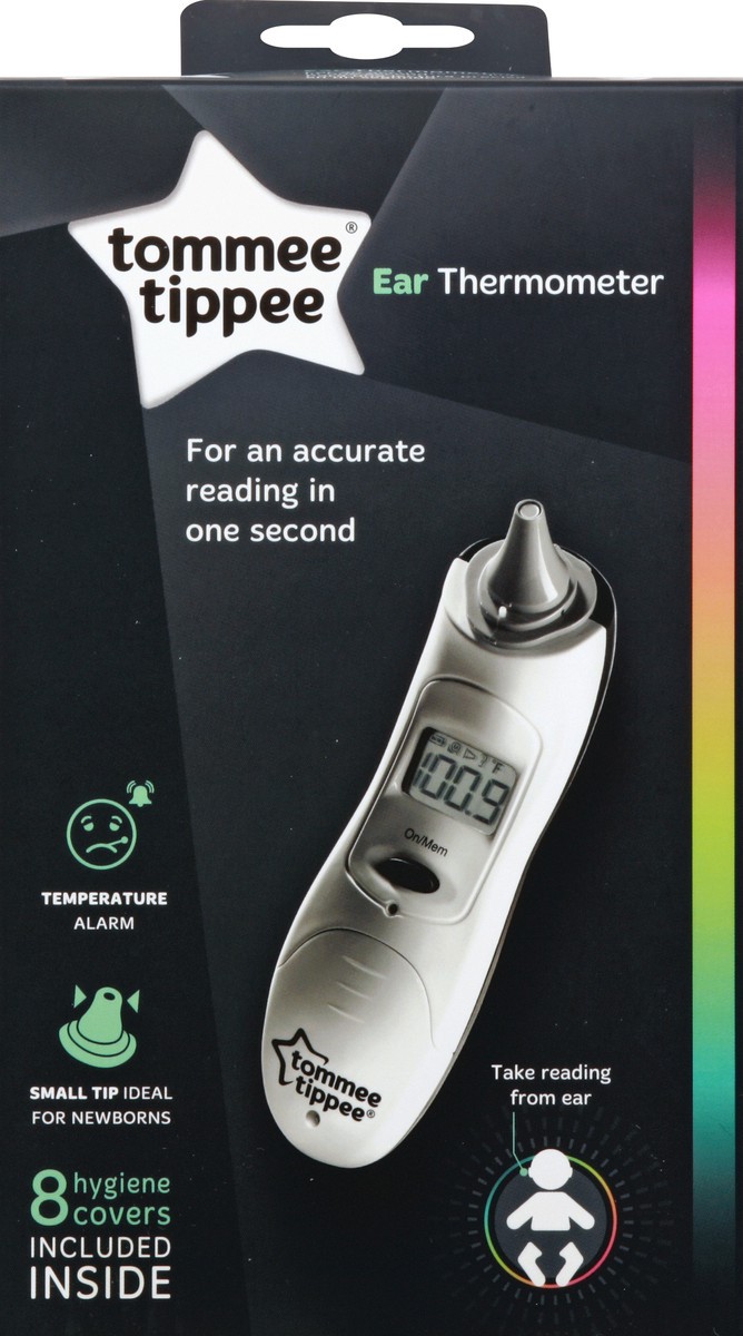 slide 4 of 4, Tommee Tippee Ear Thermometer 1 ea, 1 ct