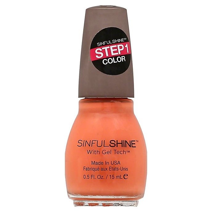 slide 1 of 1, Sinful Colors Mardi Gras Sinful Shine with Gel Tech Nail Enamel, 0.5 oz