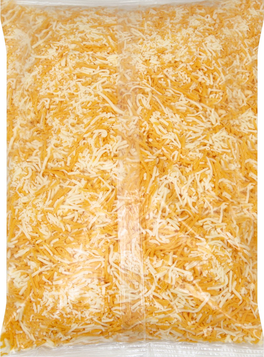 slide 3 of 6, First Street Shredded Mexican Blend Cheese, 5 lb