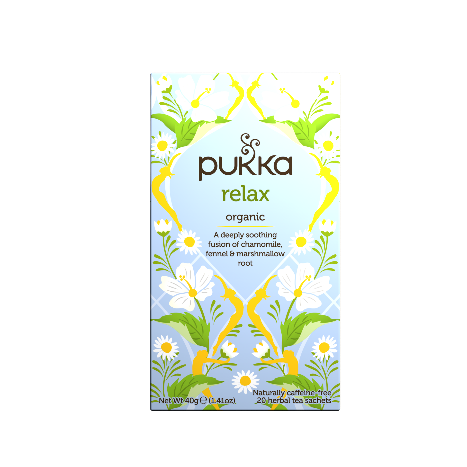 slide 4 of 4, Pukka Organic Herbal Tea Relax, 20 Tea Bags - 20 ct, 20 ct