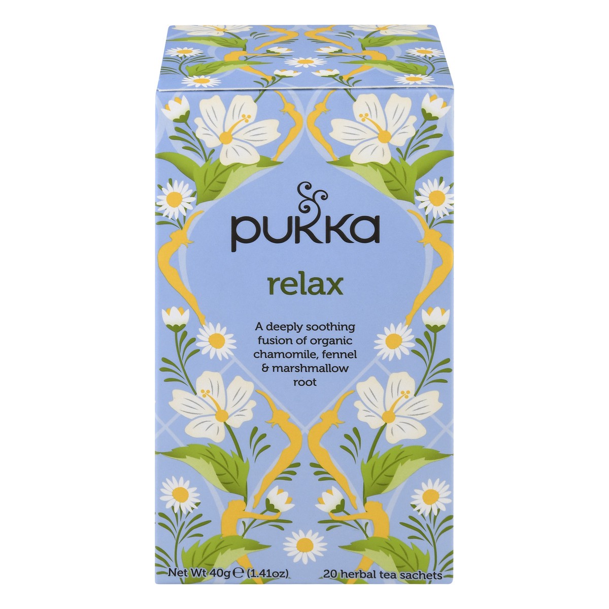 slide 1 of 4, Pukka Organic Herbal Tea Relax, 20 Tea Bags - 20 ct, 20 ct