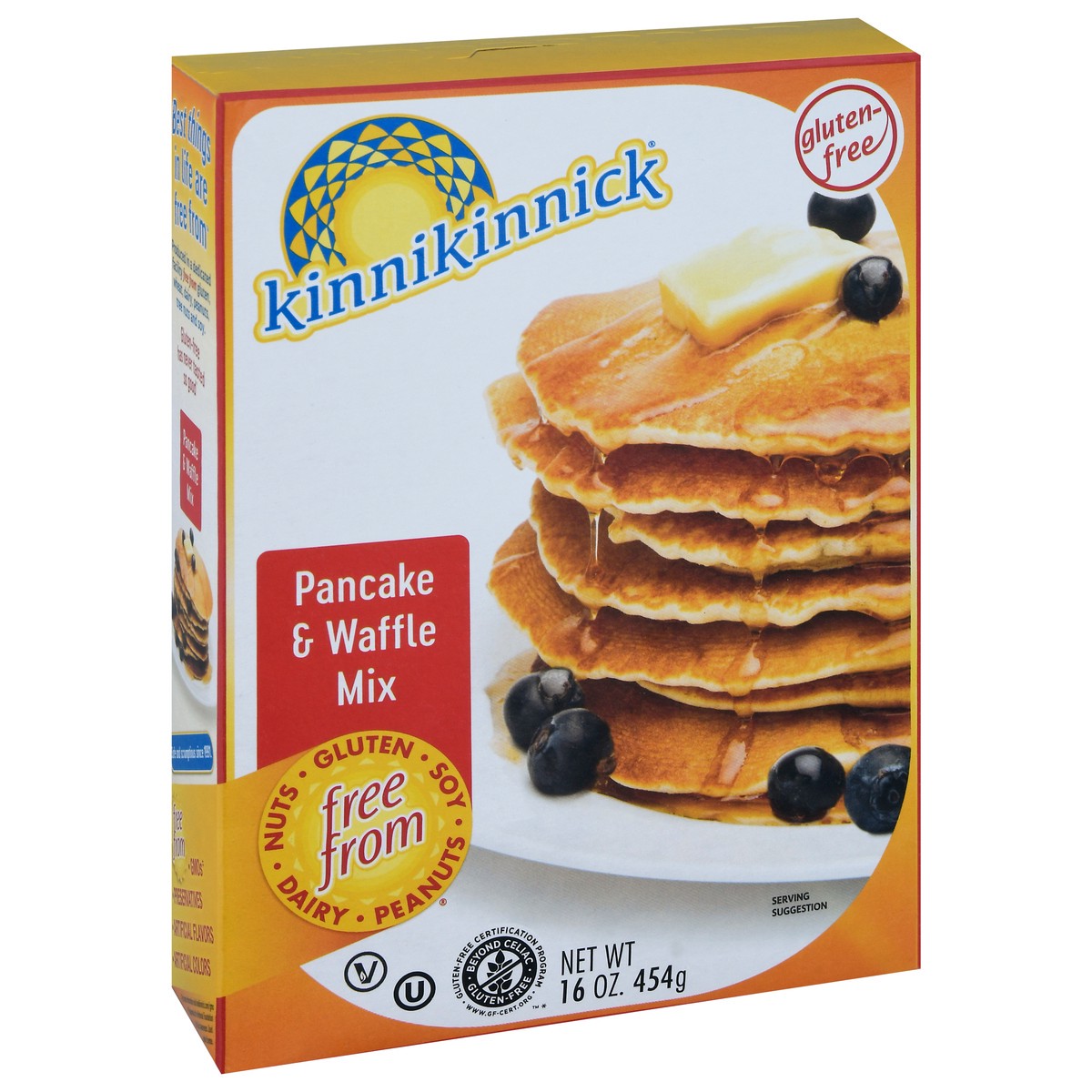 slide 6 of 14, Kinnikinnick Foods Kinnikinnick Pancake Waffle Mix, 16 oz