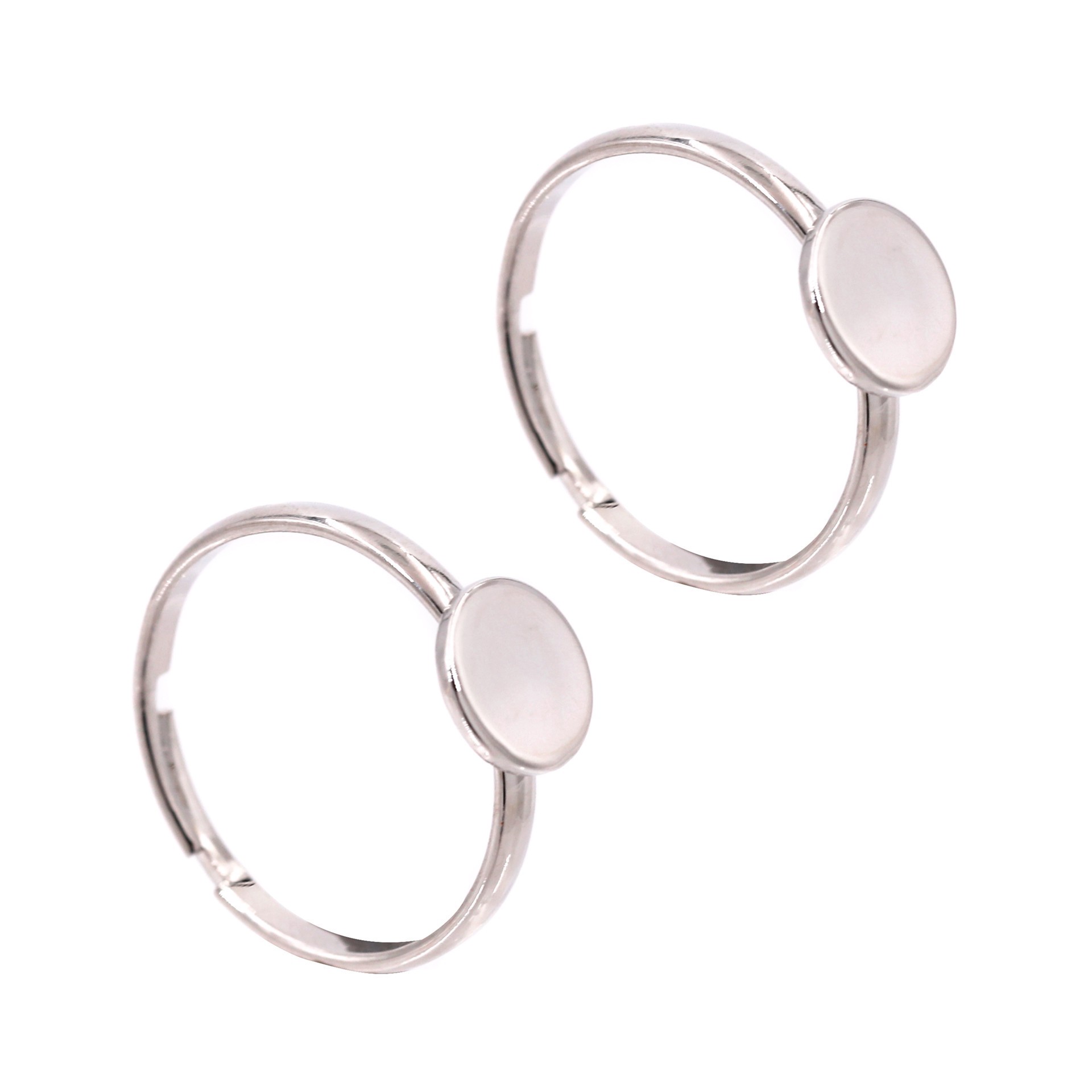 slide 7 of 8, Adjustable Ring Blanks, 4ct. By Bead Landing, 4 ct