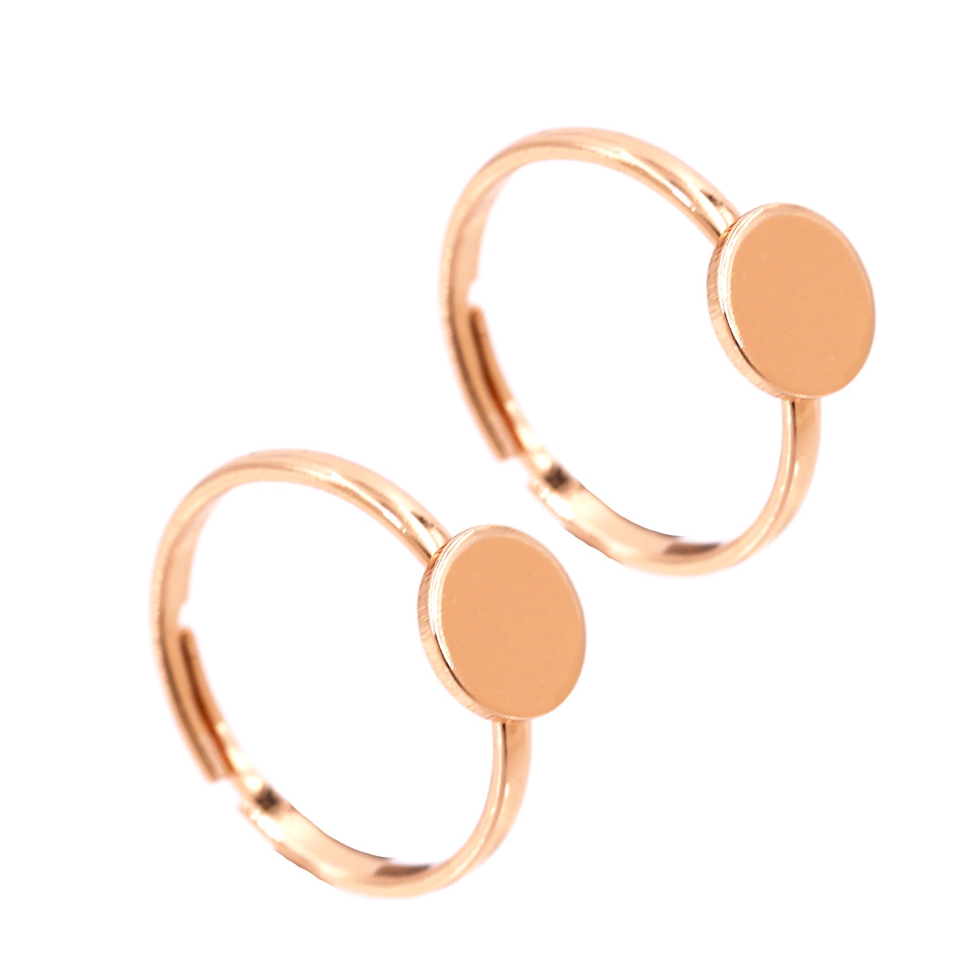 slide 8 of 8, Adjustable Ring Blanks, 4ct. By Bead Landing, 4 ct