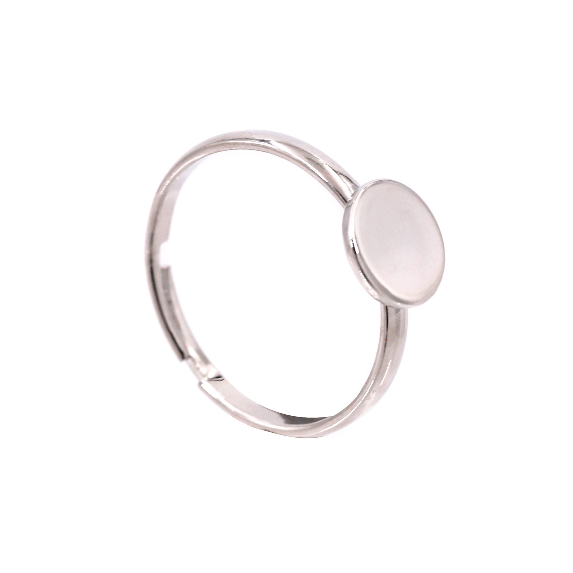 slide 2 of 8, Adjustable Ring Blanks, 4ct. By Bead Landing, 4 ct