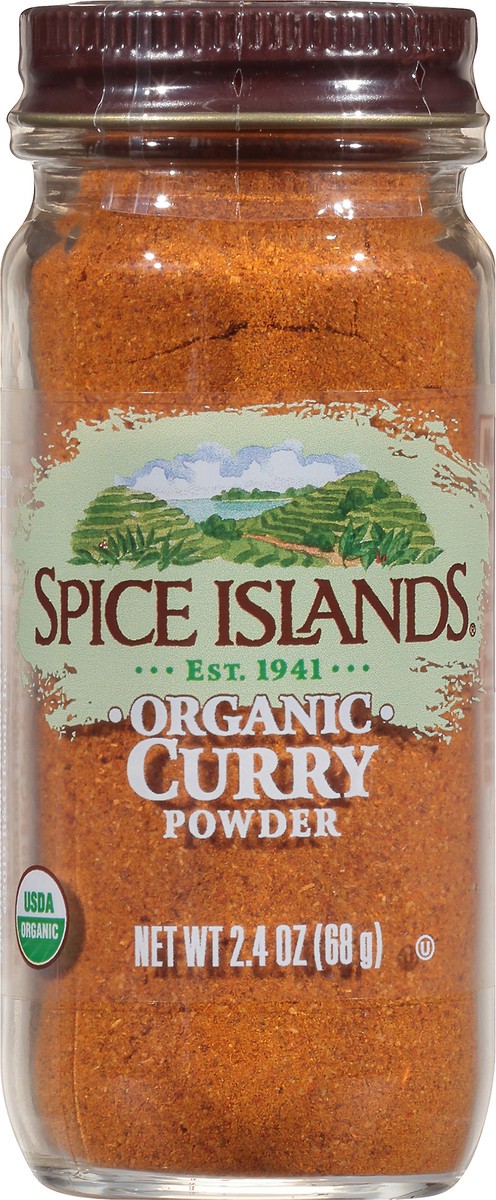 slide 4 of 7, Spice Islands Organic Curry Powder 2.4 oz, 2.8 oz