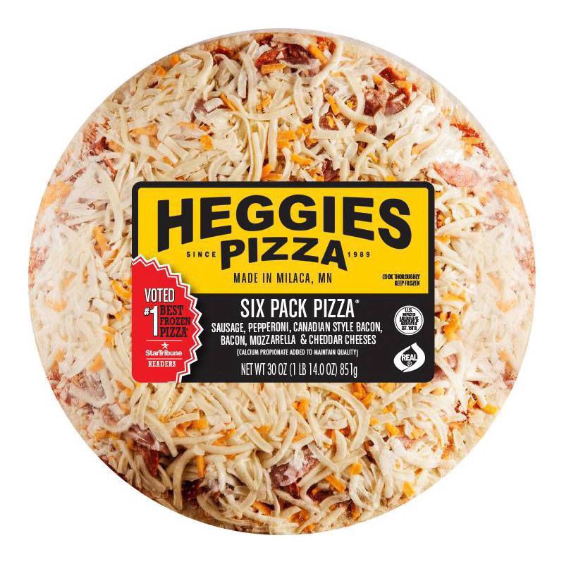 slide 1 of 9, Heggies Pizza, 30 oz
