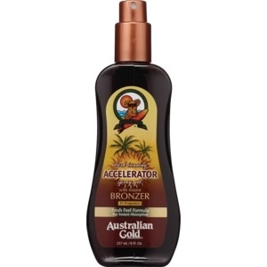 slide 1 of 1, Australian Gold Dark Tanning Accelerator Spray Gel With Instant Bronzer, 8 oz