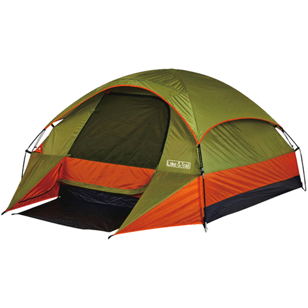 slide 1 of 1, Lake & Trail 9'x7' Dome tent with shoe pockets, 9 ft x 7 ft