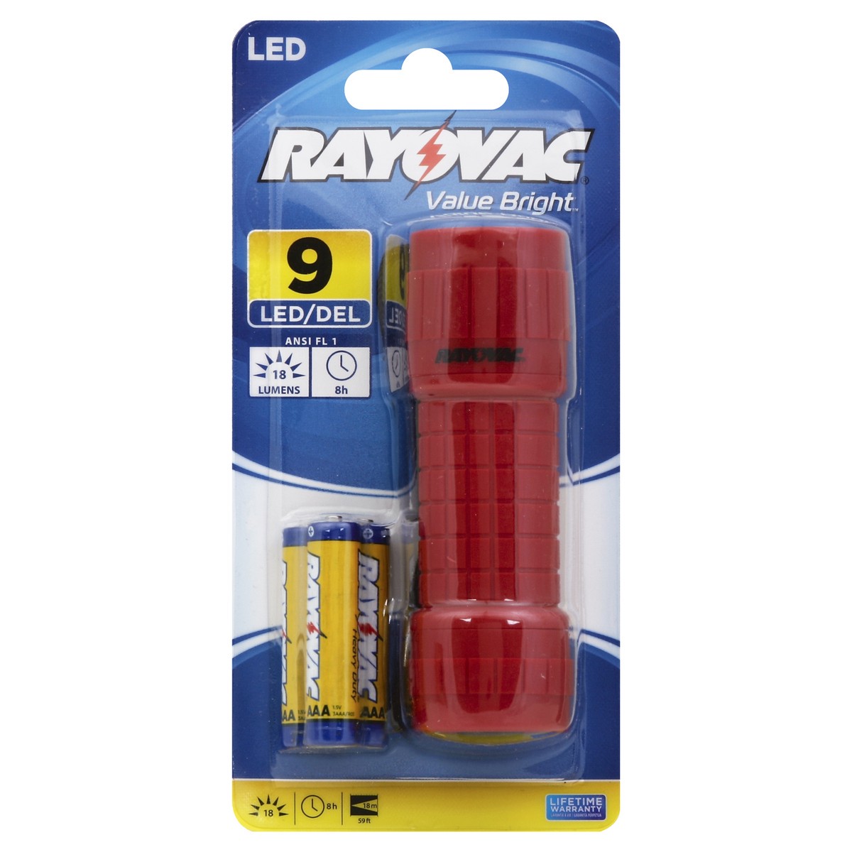 slide 3 of 3, Rayovac Flashlight 1 ea, 1 ct