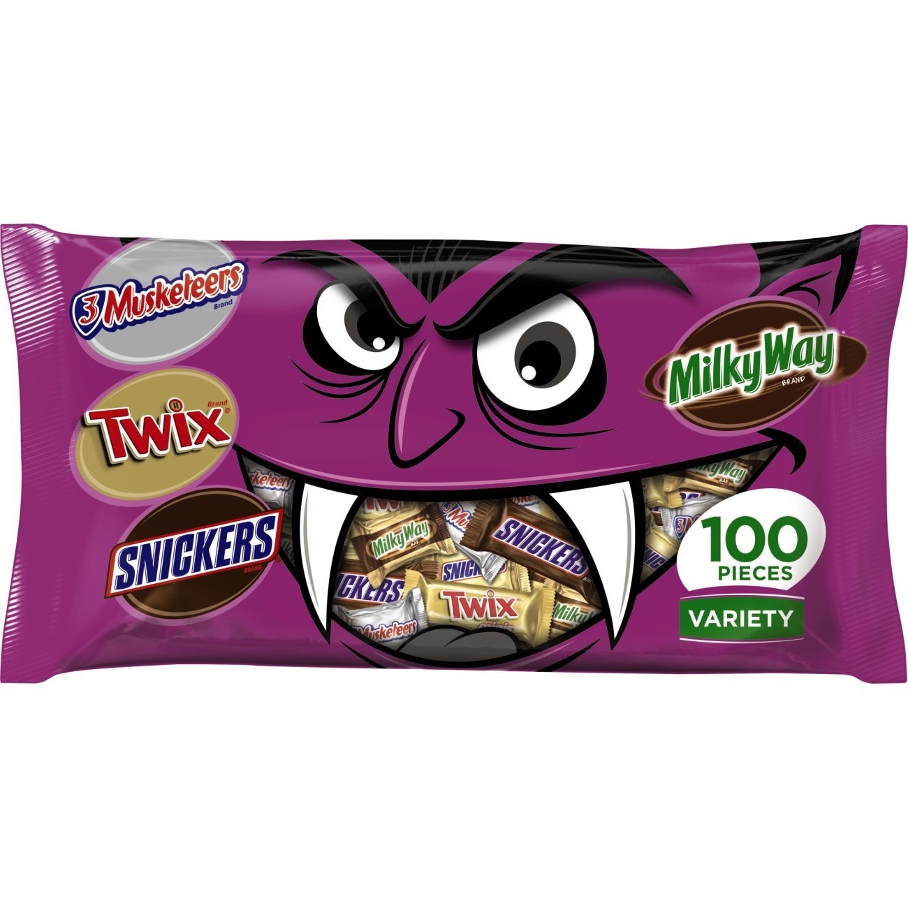 slide 1 of 1, Mars Chocolate Favorites Halloween Candy Variety Mix, 100 ct