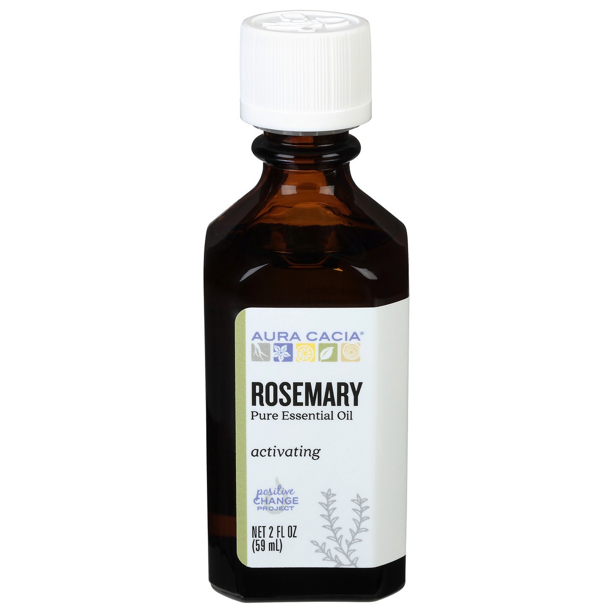 slide 6 of 12, Aura Cacia Activating Rosemary Pure Essential Oil 2 fl oz, 2 fl oz