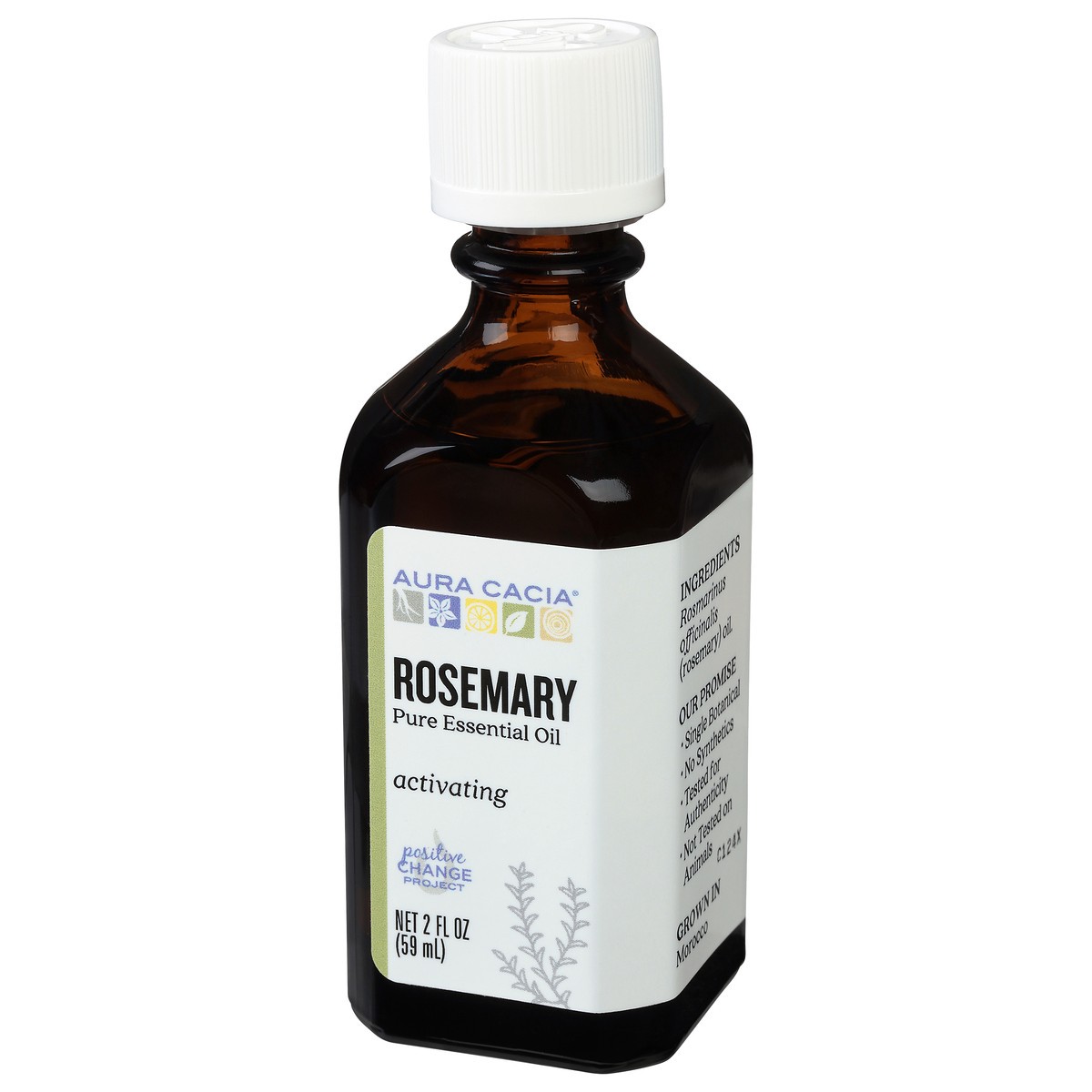 slide 11 of 12, Aura Cacia Activating Rosemary Pure Essential Oil 2 fl oz, 2 fl oz