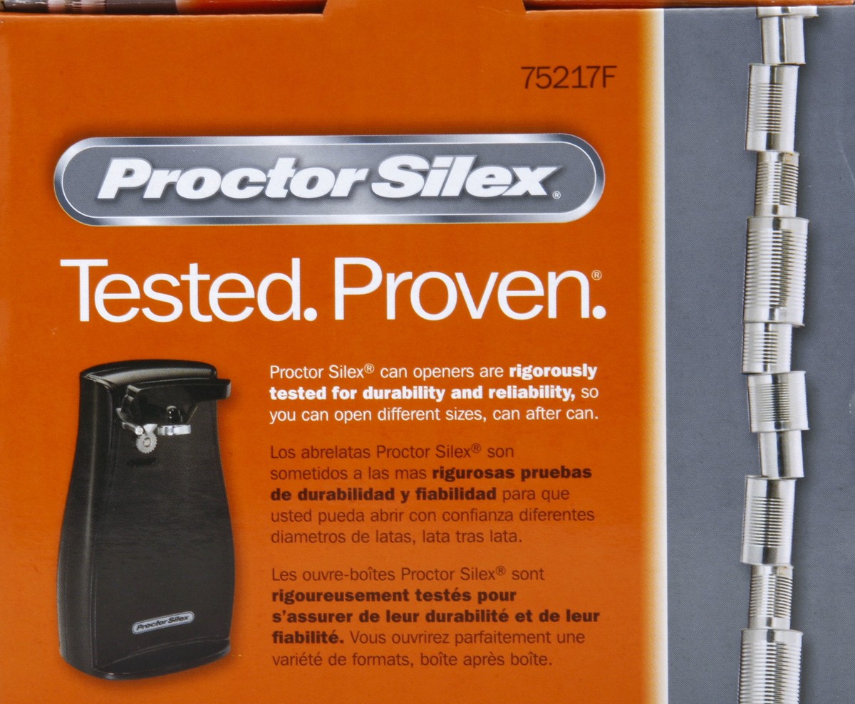 slide 6 of 6, Proctor Silex Can Opener Black - EA, 1 ct