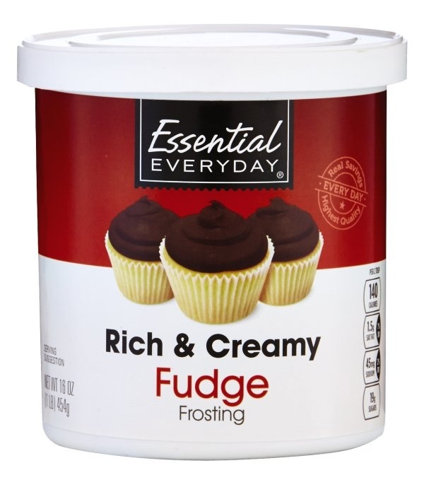 slide 1 of 1, Essential Everyday Fudge Frosting, 16 oz