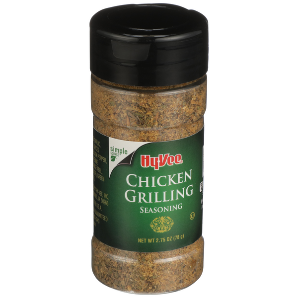 slide 1 of 1, Hy-vee Chicken Grilling Seasoning, 2.75 oz