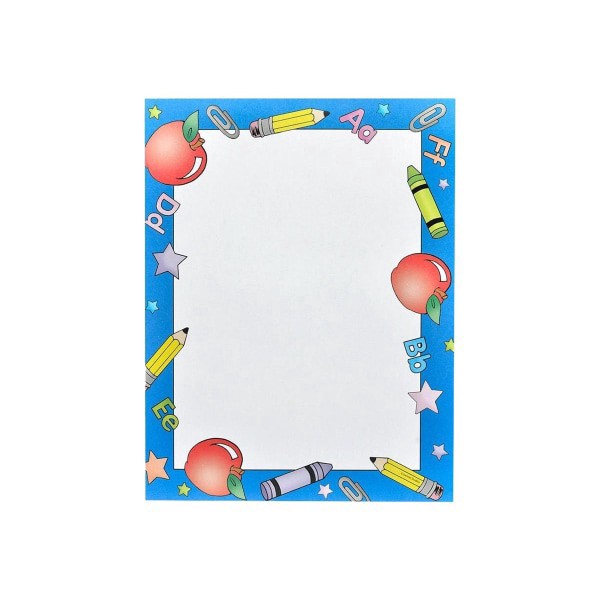 slide 2 of 2, Gartner Studios School/Children Design Paper, School Days, 100 ct