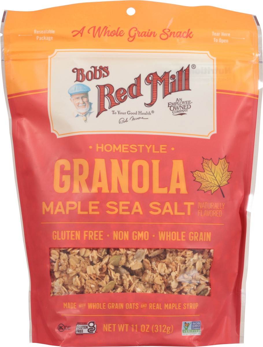 slide 9 of 12, Bob's Red Mill Homestyle Maple Sea Salt Granola 11 oz, 11 oz