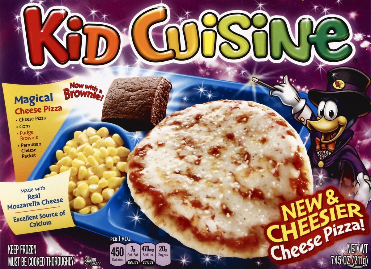 slide 4 of 4, Kid Cuisine Cheese Pizza Meal, 7.45 oz