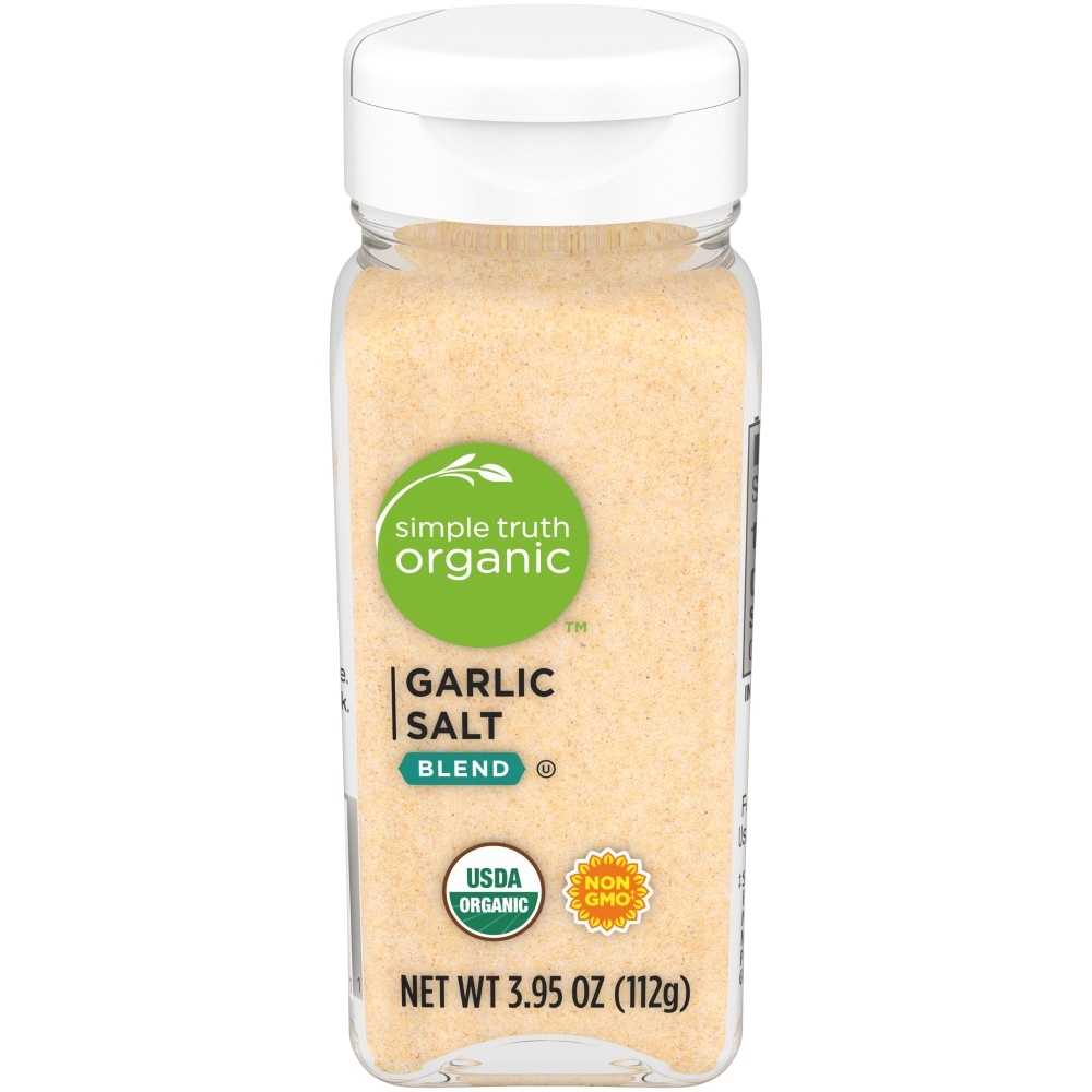 slide 1 of 1, Simple Truth Organic Garlic Salt, 3.95 oz