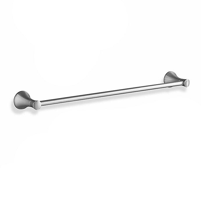 slide 1 of 1, Kohler Coralais Brushed Nickel 24'' Towel Bar, 1 ct