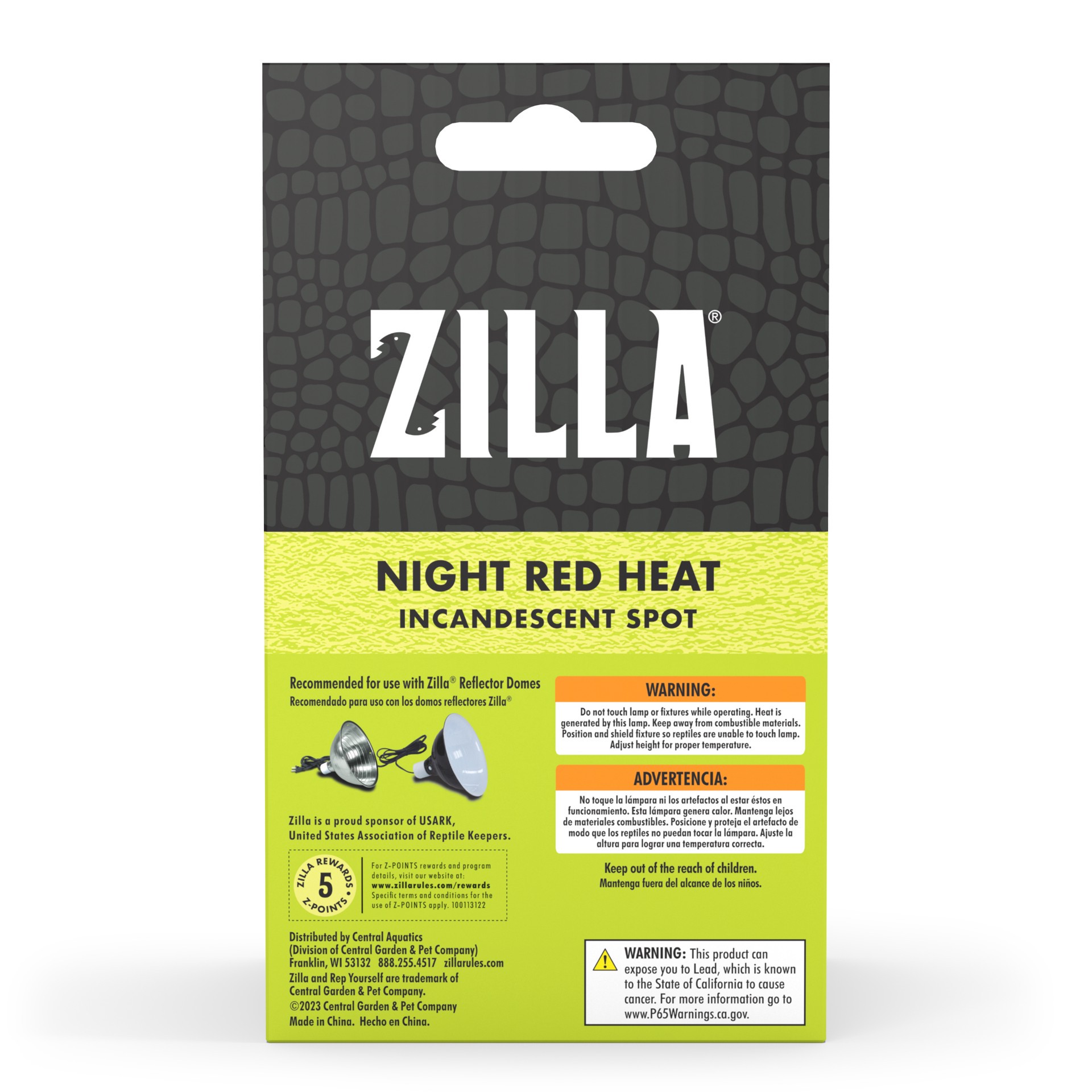 slide 3 of 6, Zilla Incandescent Spot Bulbs Night Red 100 Watts, 1 ct